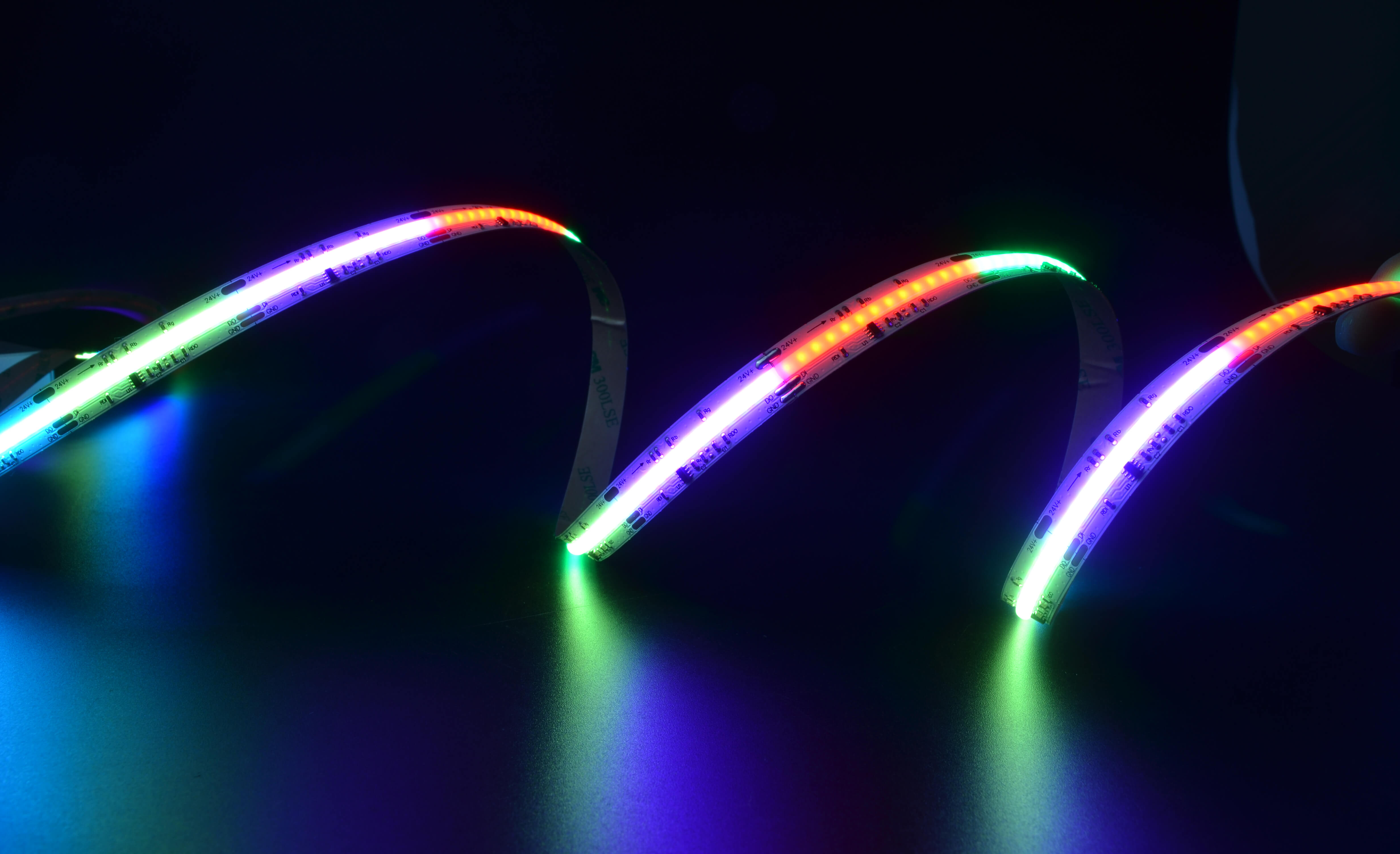 SPI pixel RGB COB LED strip